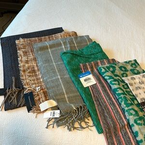 8 Scarves - 4 NWT